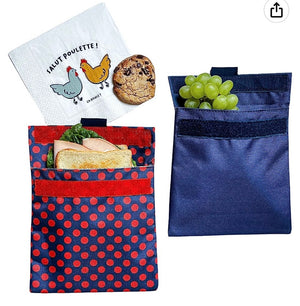 Yumbox reusable, thermal insulated sandwich bag (2 pack)